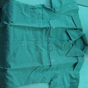 Army Green Button Down Shirt